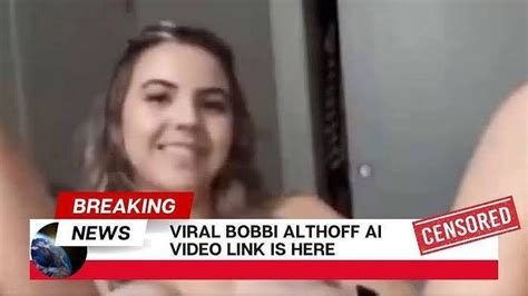 bobbi althoff fake leak|Bobbi Althoff responds after x